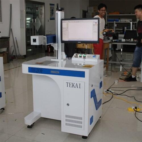 Portable fiber laser marking machine for sale racuys fiber laser 20w for SS CS