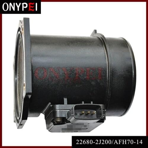Mass Air Flow Meter 22680-2J200 For 97-98 Nissan Pathfinder Infiniti QX4 3.3 226802J200 AFH70-14