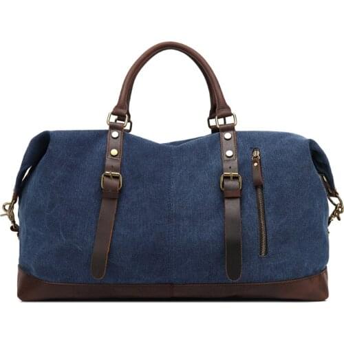 New Cloth Bag Large Capacity Portable Crossbody Mens Bag Luggage Bag Travel Shoulder Bag Luggage Bag Travel Bag