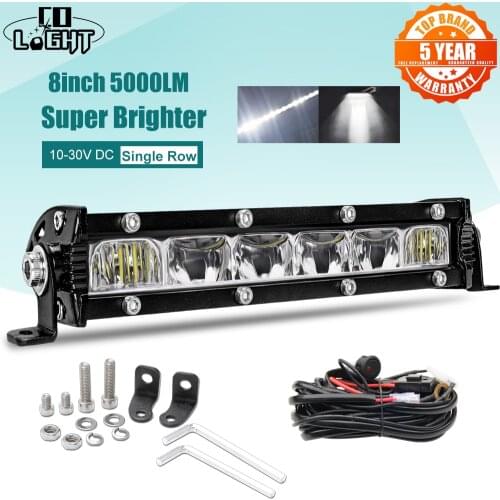 CO LIGHT 12D Slim LED Light Bar 8" 14" 20" 26" 32" 38'' 44" 50" Offroad Led Bar Combo Beam For SUV Truck 4X4 Work Light 12V 24V