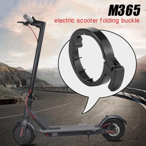 Electric Scooter Bottom Circle Clasped Guard Ring Buckle Skateboard Parts Tube Stem Folding Pack Insurance For Xiaomi Mijia M365