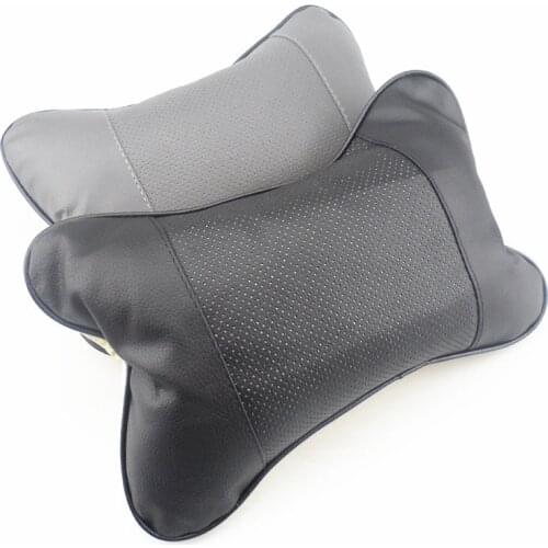 2018 new pu leather headrest pillow universal comfortable neck pillow for Hyundai Chevrolet Cruze Opel Astra VAUXHALL MOKKA