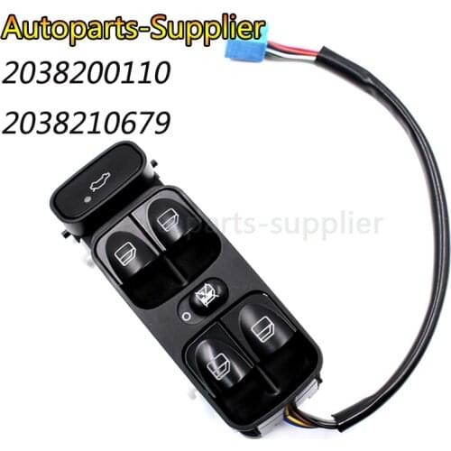 A2038200110 NEW Power Control Window Switch For Mercedes C CLASS W203 C180 C200 C220 2038210679 A2038210679