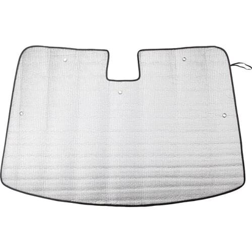 Car Windshield Sun Shade Reflector Anti UV Protector Screen Aluminum Foil Sun Visor Cover Block Car Accessories for tesla MODLE3