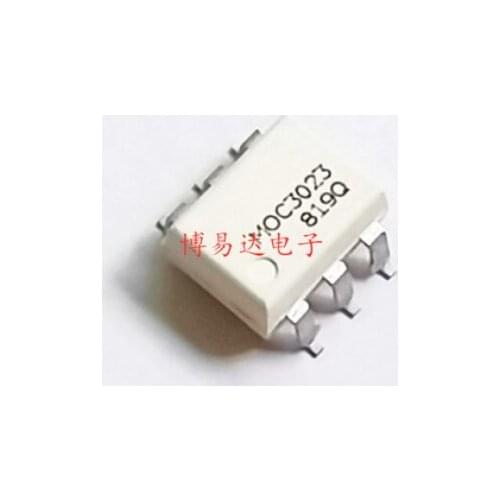 Free Shipping 100pcs MOC3023M SOP-6 MOC3023 MOC3023SRM