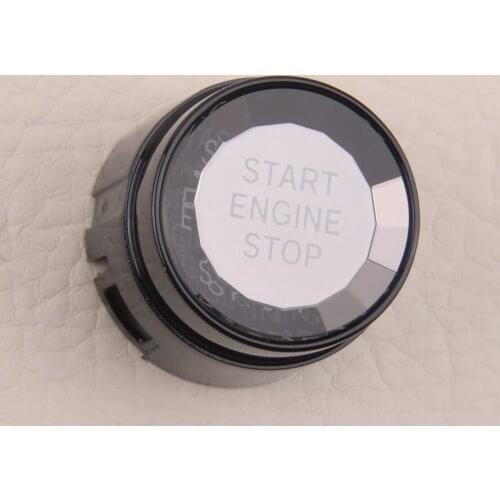 CITALL Glossy Black Car Ignition Engine Start Stop Switch Button Cover Decor fit for BMW 1 2 3 4 5 6 Series X1 X3 X4 X5 X6