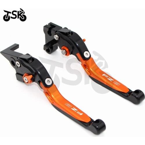 CNC Motorcycle Foldable Extendable Brake Clutch Levers For YAMAHA FZ8 FZ 8 2011 2012 2013 2014 2015