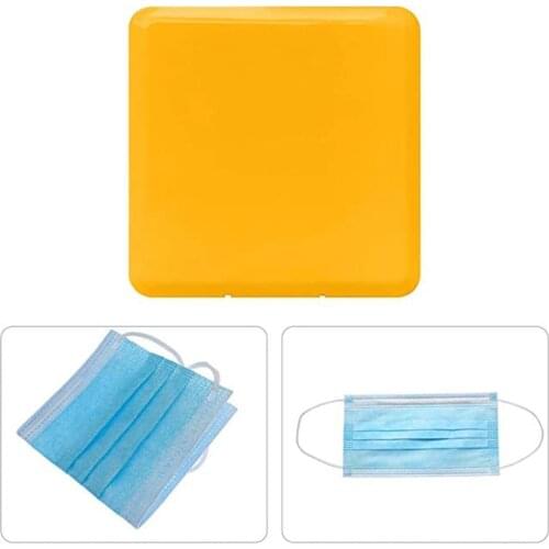Reusable Band-aid Bill Storage Folder Portable Dustproof Moisture-proof Storage Box Save Mask Case Box porta mascarilla