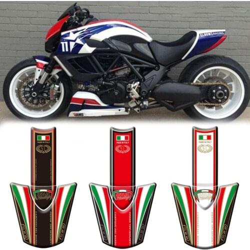 Motorcycle 3D Fuel Tank Protective Stickers Decals For Ducati Diavel 1200 2011-2015 Decals