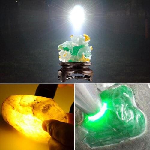 Jade Test Torch Lamp 320 Lumens Precious Stone Identificatie CREE Q5 LED White Light