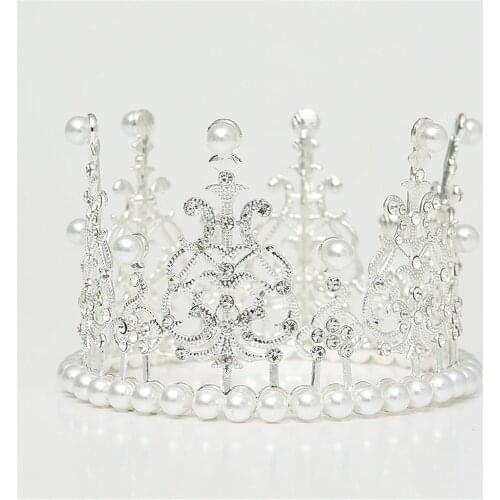 New Fashion Crown Decoration Cake Birthday Rhinestone Wedding Birthday Engagement Baby Shower Party