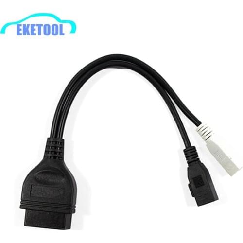 OBD OBD2 Car Diagnostic Cable Connector 2P+2P to 16Pin For Audi/VW/Skoda VAG Adapter For Audi 2X2 to 16Pin Female