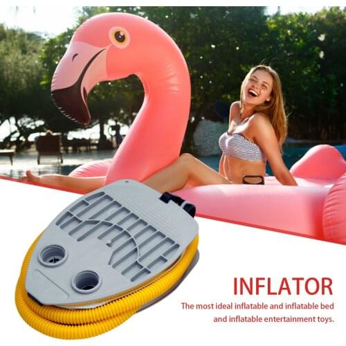 Plastic Kayak Air Pump Inflatable Deflate Dual-purpose 5L Portable Foot Inflator Rubber Dinghy Watersport Inflatable Accessory