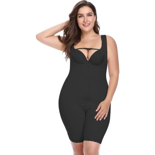 Full Bodysuit Slimming Full Body Shaper With Zip Waist Trainer Shapewear Thigh Shaper Underwear Girdle Woman Fajas Colombianas