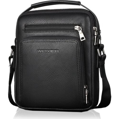New Retro Casual Men Shoulder Bag Vintage Crossbody Bags Men Messenger Bags Tote Bag High Quality Male Bag PU Leather Handbag