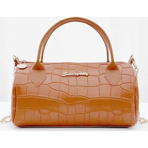 Luxury designer bag Fashion Crocodile Pattern PU Handbag Women 2021 Trend Tote New Retro Female Shoulder Crossbody Bag Lady Bag