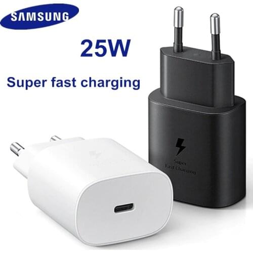EP-TA800 EU 25W PD Super Fast Charger Double Type C Travel Quick Charging Adapter for GALAXY Note10 10+ S10 5G Model for XIAOMI9