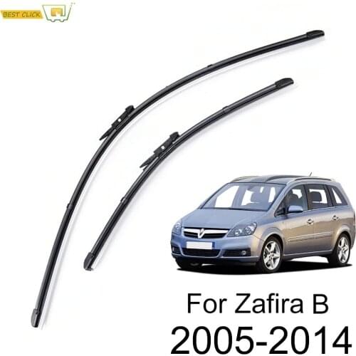 Wiper Blades For Opel Zafira B 2005 - 2014 Front Window Wiper 2007 2008 2009 2010 2011 2012 2013