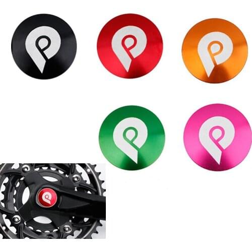 Bicycle Aluminum Alloy Crank Dustproof Plug Hollow Crankset Cover Chainwheel Cap