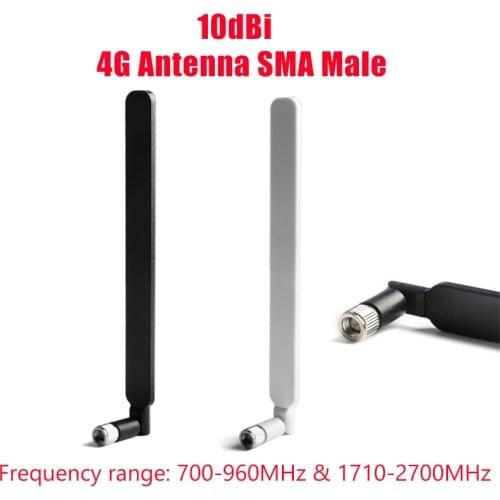 4G Antenna SMA Male for 4G LTE Router External Antenna for Huawei B593 E5186 For HUAWEI B315 B310 698-2700MHz