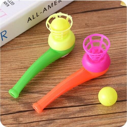 Magic floating Ball Game Kids Gift Toys Kids Party Favor Blow Pipe Balls Pinata Toy Party Loot Bag Fillers Birthday Party Game