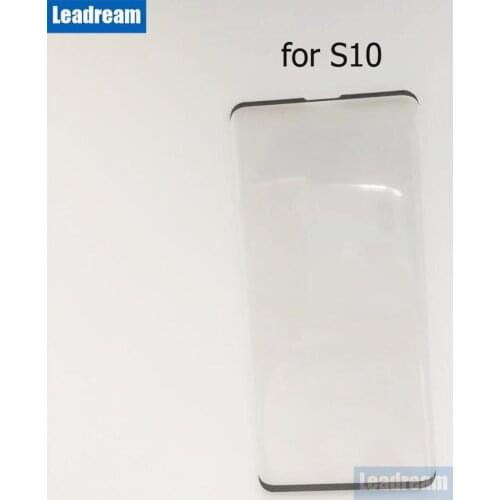 Wholesale 500pcs 3D Side Glue Tempered Glass For SAMSUNG Note 10 S10 S9 S8 Plus S7 edge Note 8 9 Curved Screen Protector Glass