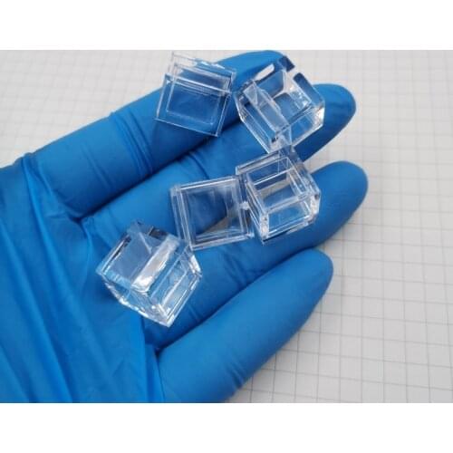 1PC 10mm Cube Acrylic Box High Transparent Cube Chemical Element Metal Acrylic Display Box