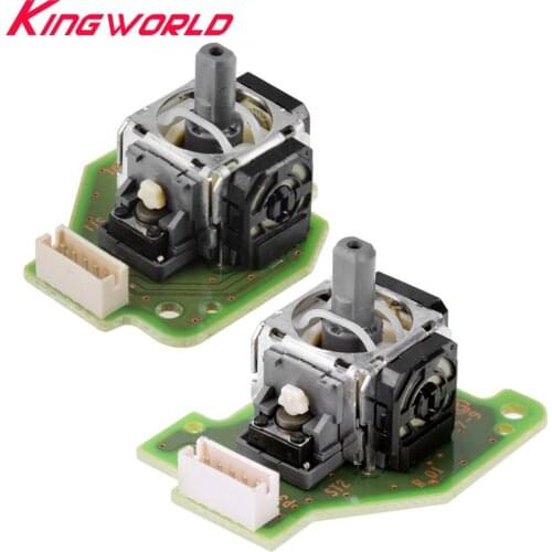 25pairs For W-ii U gamepad controller Left Right 3D Analog Stick Joystick set with PCB Board