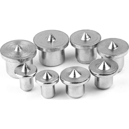 HOEN 8pcs 6mm 8mm 10mm 13mm Locating Pins Center Positioning Center Center Woodworking Bit Solid Centering