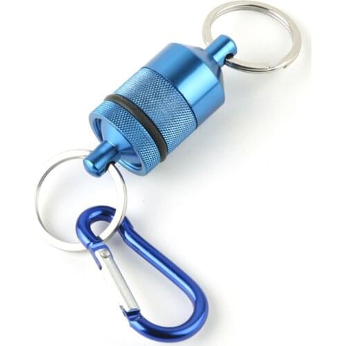 Fly Fishing Tackle Accessory Magnetic Net Release Magnetic Net Holder Blue