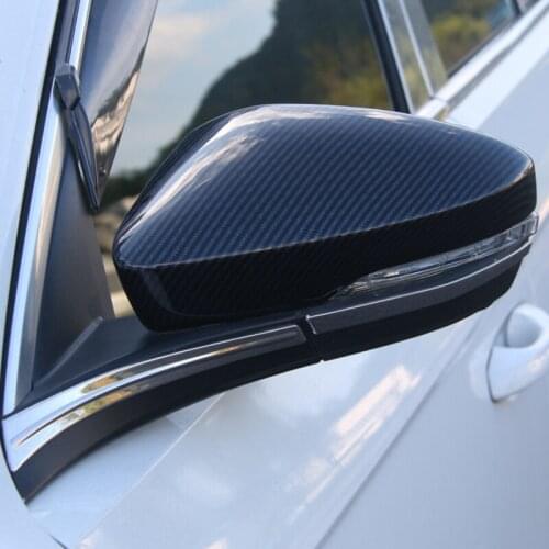 For Volkswagen/VW T-CROSS ABS Rearview Mirror Housing Anti-Collision Protective Cover Car Decoration Accessories 2019 2020