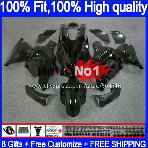 Injection For KAWASAKI ZX 14R ZX14R 06 07 08 09 10 11 78MC.1 Gloss black ZZR1400 ZX-14R 2006 2007 2008 2009 2010 2011 Fairing