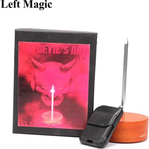 Devils Nail 2.0 Magic Tricks Ghost Nail Laser Edition Magic Crush Paper Cup Magic Close Up Bar Accessory Gimmick Props Mentalism