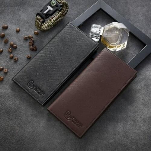 Mens wallet Thin Long Purse Bag Male Clutch wallet Slim coin hand purse pocket Card Holder cartera hombre billetera hombre 2021