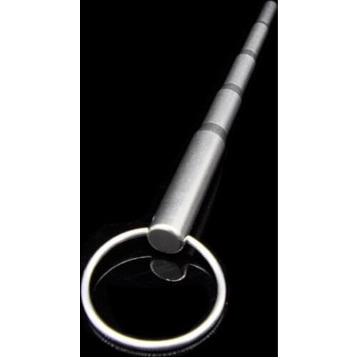 Male Stainlesssteel Plunger Metal Urethral Catheter Dilator Horse Eye Stimulation Alternative Adult Insert Delay Toy For Men Gay