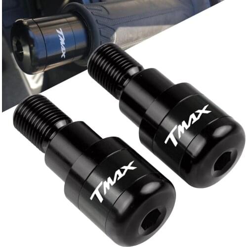 For Yamaha T MAX TMAX 500 530 T-MAX 530 2008-2018 2017 2016 2015 2014 2013 2012 Motorcycle Bar Ends Hand Grip Handlebar End Caps