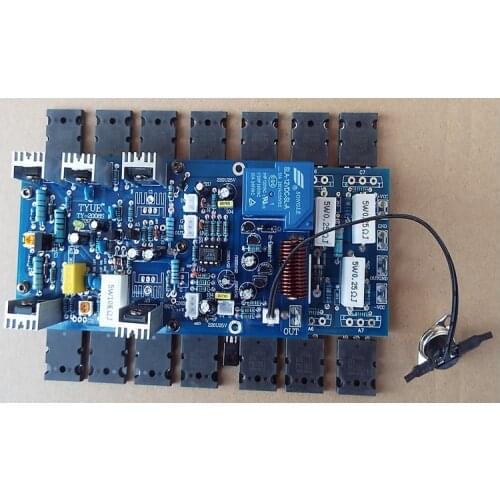 Latest A1943 C5200+2SC3858 2SA1494/2SC2922 2SA1216 Assembled 1100W Powerful amplifier board/mono amp board stage amplifer board