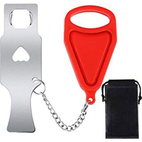 PP Metal Portable Safety Door Lock Replaces for Addalock Compatible for Travel Lock Anti Theft Security Privacy Hotel Home Room