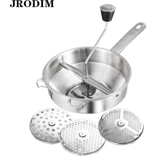 NEW Potato Pumpkin Masher Stainless Steel Vegetable Fruits Puree Pressing Tool Grinder Food Mashing Kitchen Tools Accessories