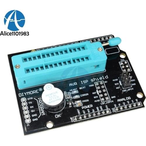 AVR ISP Programmable Expansion Shield Board For Arduino Uno R3 Mega2560 Nano Pro Mini Module Atmega328P Bootloader SPI