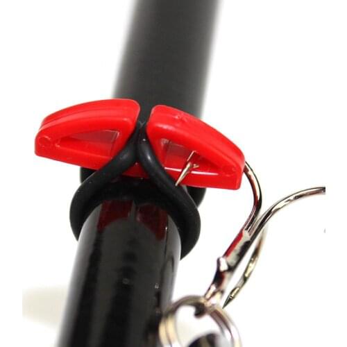 Fishing Rod Simple Secure Hook Keeper Holder Adjustable Lures Safe Hanger Fishing Tools