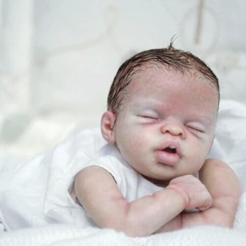 Silicone Reborn Dolls Unassembled Parts Set 10 Inch Leg Lifelike Vinyl Complete Arm Gift Dolls Real Birthday Soft Childrens