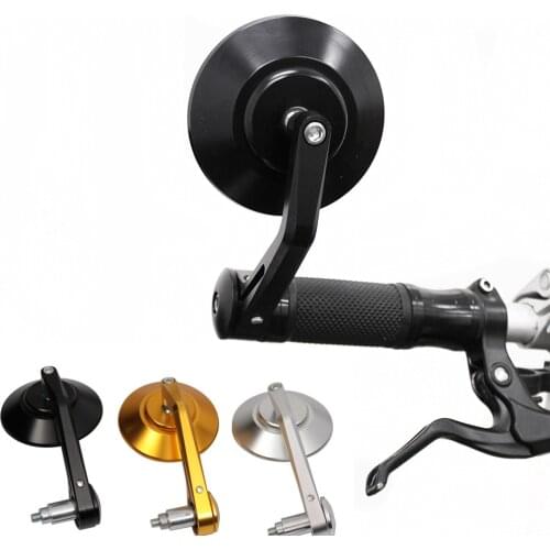 For BMW K1200R R Nine T S1000R S1000RR Universal Motorcycle Handlebar Rearview Mirror