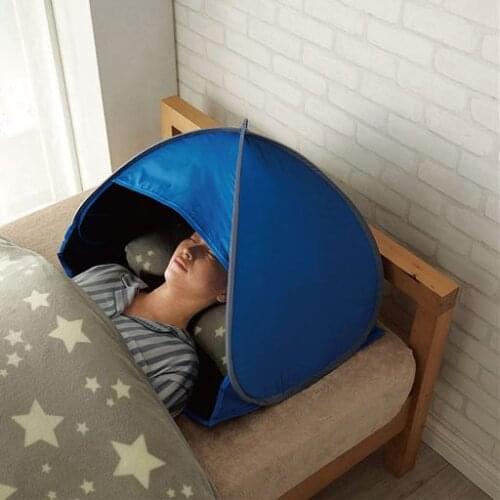 Peace of Mind Sleep Head Headrest Tent Cover Shading Moisturizing Warm Bedroom Travel Ultra Light Portable Folding