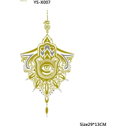 High Quality Waterproof Under Breast TattooTemporary Metal Tattoo, Sexy Women Tattoo