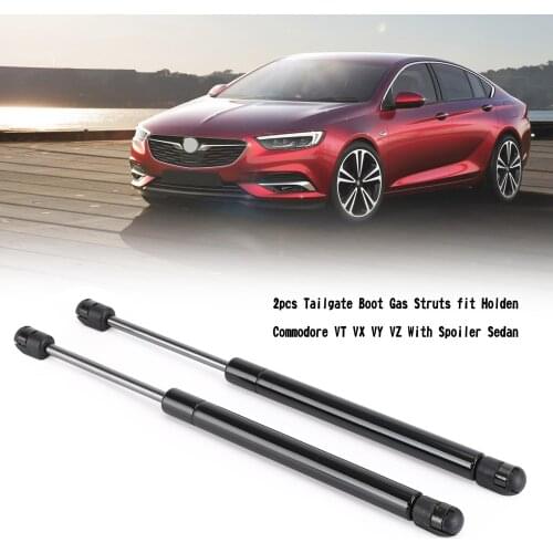 Artudatech 2pc Tailgate Boot Gas Struts Fit For Holden Commodore VT VX VY VZ With Spoiler Sedan Car Accessories