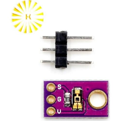 B23 SAMIORE ROBOT 1pcs TEMT6000 Light Sensor Professional TEMT6000 Light Sensor Module Connector