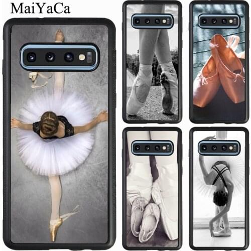 Ballet Ballerina Dance Shoes Slipper Case For Samsung Galaxy A21S A20e A31 A51 A71 A40 A50 A70 M31 Note 20 Ultra S20 S9 S10 Plus