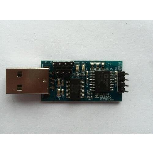 For SCM USB serial port program download UART(VDD,TXD,RXD,GND4 line download)FT232RL