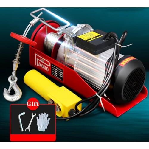 500KG to 1000KG 20m Electric Hoist Winch Lifting Engine Crane